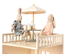 Garden Set, Table with Chair and Bench Maileg