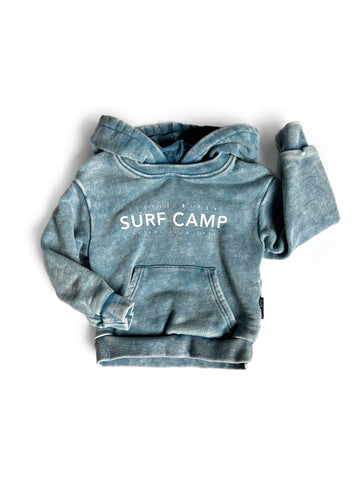 SURF CAMP HOODIE - BLUE WASH Little Bipsy