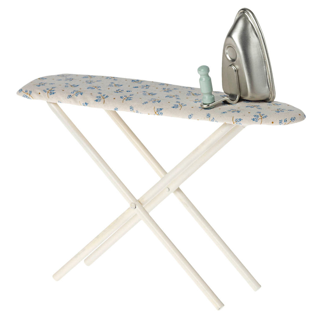 Miniature iron and ironing board