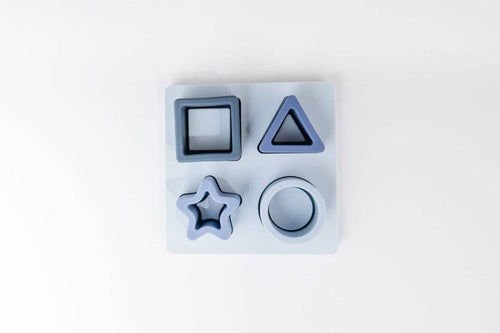 Silicone Shape Puzzle-Navy