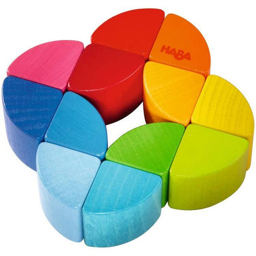 Rainbow Ring Clutching Toy - Haba