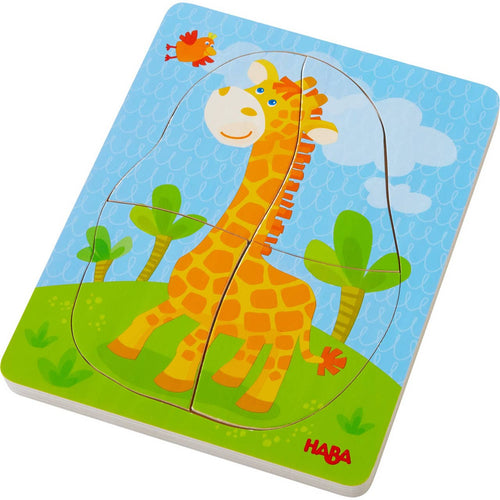 Wooden Puzzle Wild Animals