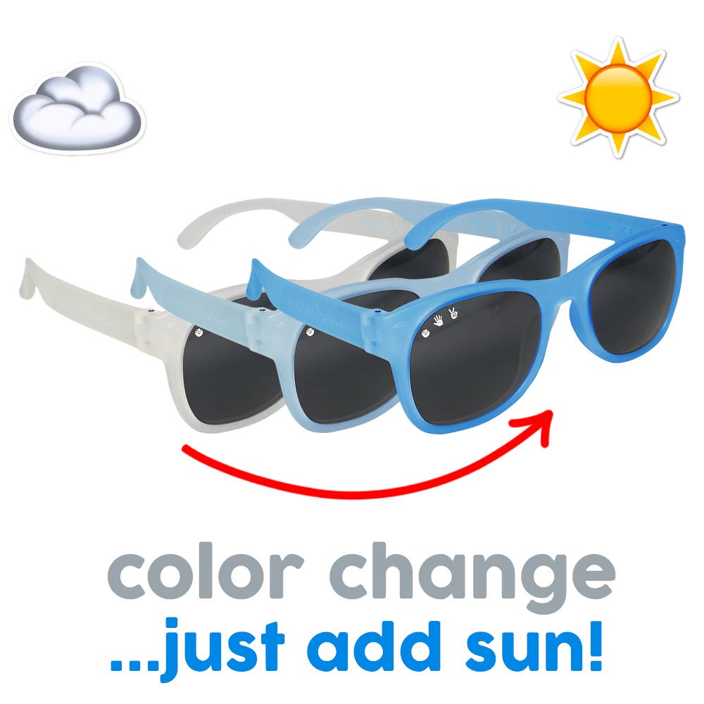Optimus Color-Changing Blue Baby Sunglasses