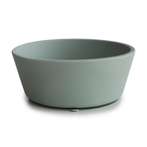 SILICONE SUCTION BOWL (CAMBRIDGE BLUE)