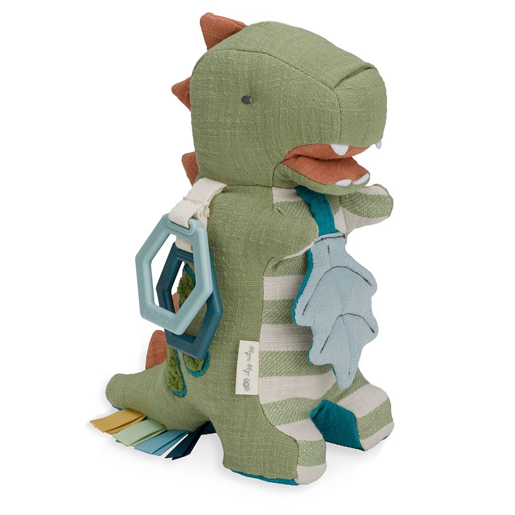 NEW Link & Love™ Dino Activity Plush with Teether Toy