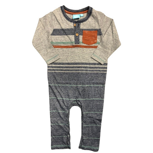 Yarn Dye Stripe Romper