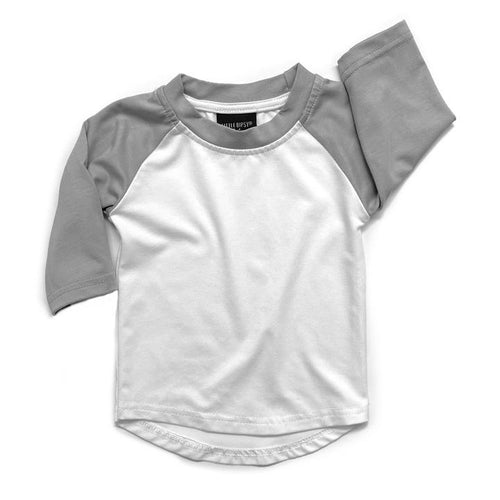Baseball Tee - Grey