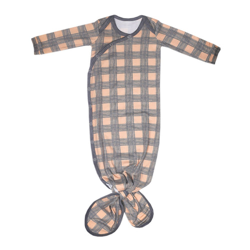 Copper Pearl Billy Newborn Knotted Gown