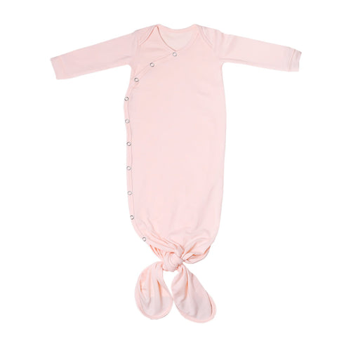 Copper Pearl Blush Newborn Knotted Gown
