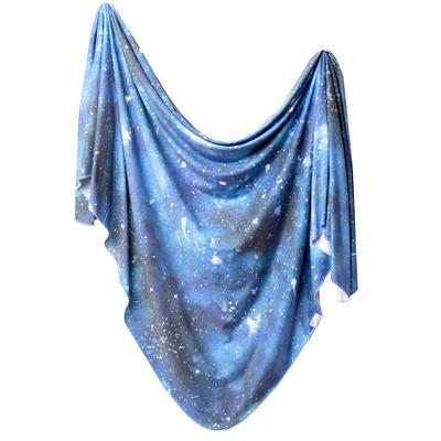 Galaxy Knit Swaddle Blanket-Copper Pearl
