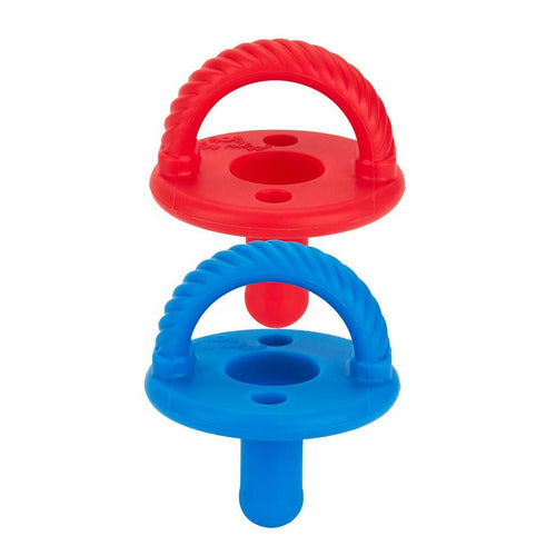SWEETIE SOOTHER™ - PACIFIER 2-PACK Hero Red Hero Blue Cable