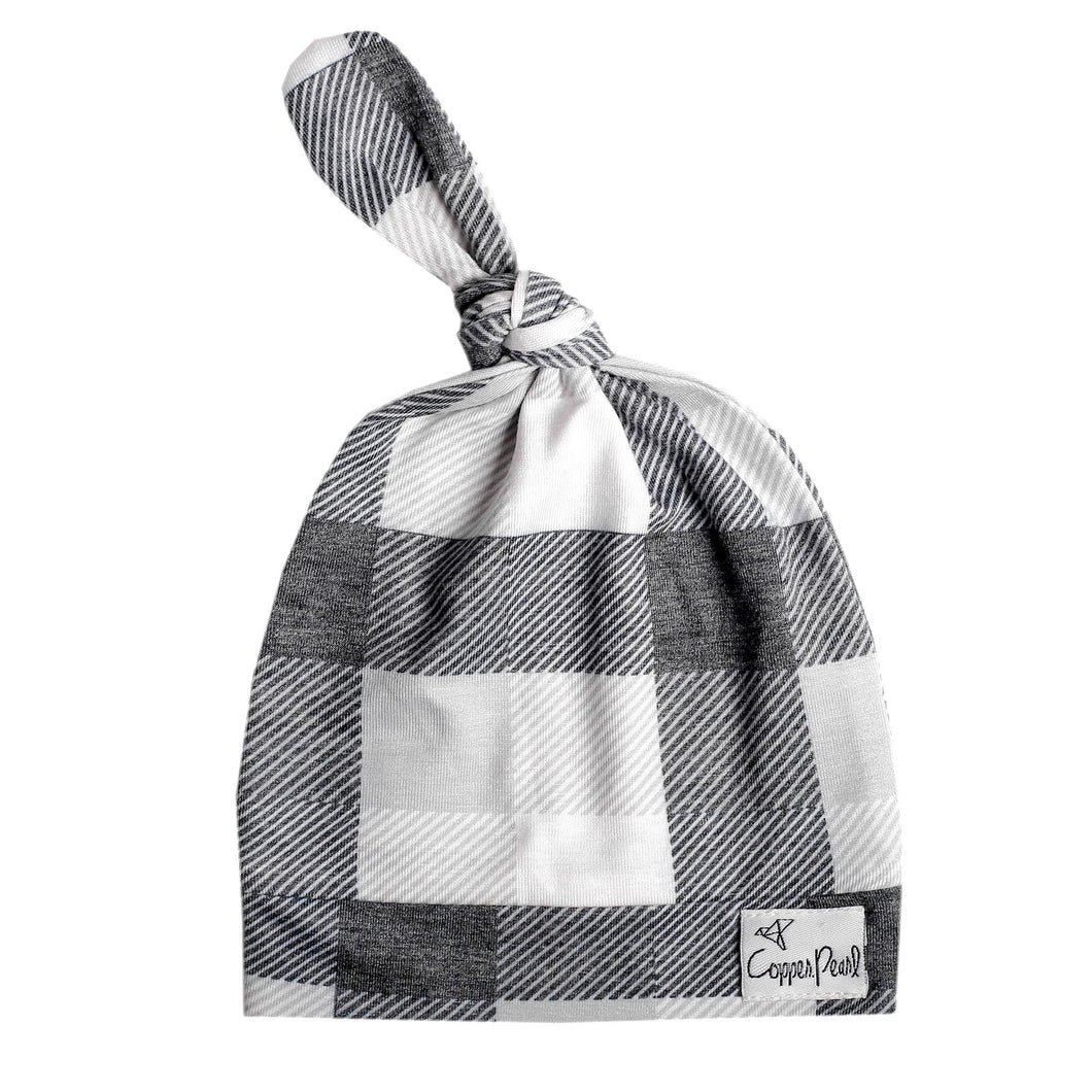 Hudson Top Knot Hat -Copper Pearl