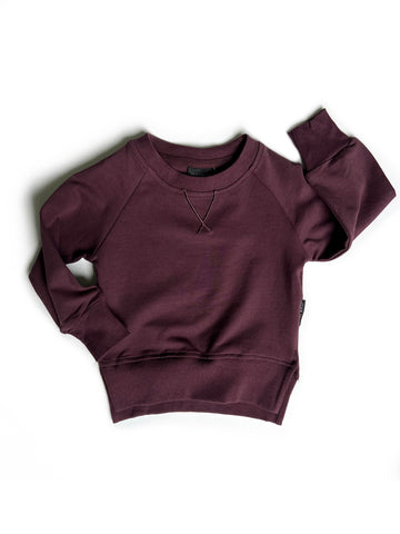 PULLOVER - BLACK CHERRY