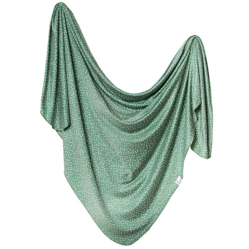 Juniper Knit Swaddle Blanket-Copper Pearl