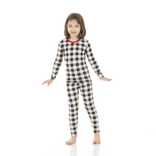 Kickee Pants Holiday Plaid 2pc PJ Set