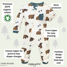 Zippy Jamz Little Grizzle - Babysuit