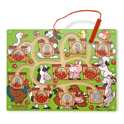 Magnetic Number Maze
