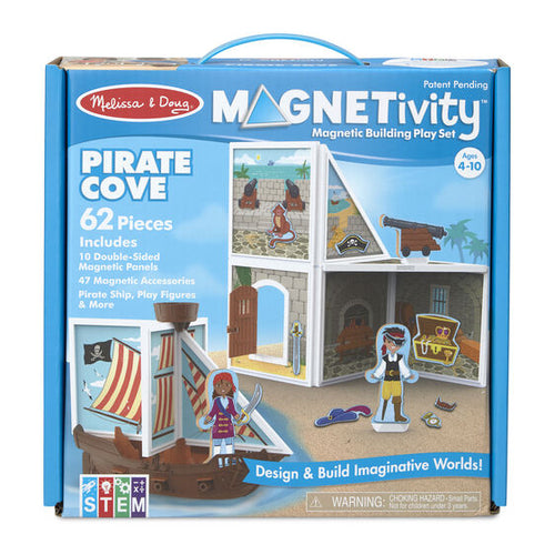 Magnetivity Magnetic Building Play Set - Pirate Cove