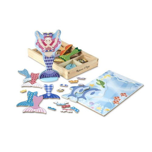 Mermaid Magnetic Dress-Up Play Set