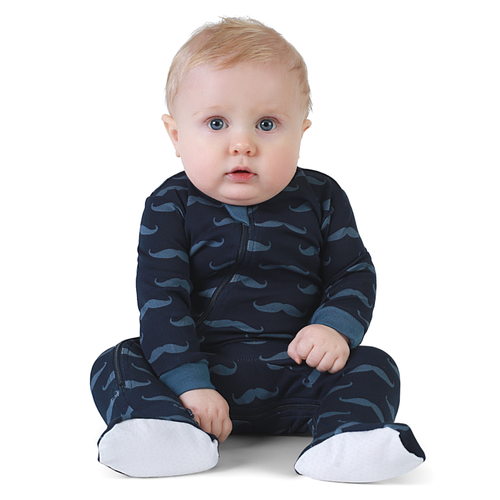 Zippy Jamz Mr Moustache - Babysuit