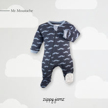 Zippy Jamz Mr Moustache - Babysuit