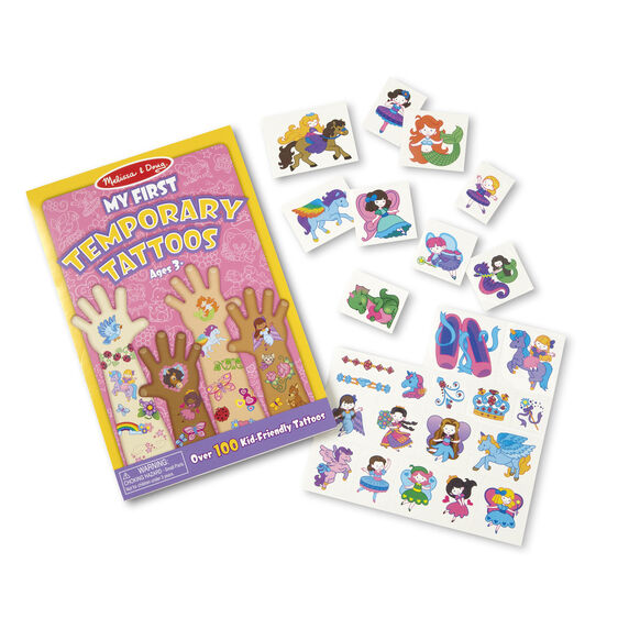 My First Temporary Tattoos: 100+ Kid-Friendly Tattoos - Adventure, Creatures, Sports, and More