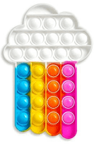 POP FIDGETY CLOUD with Rainbow