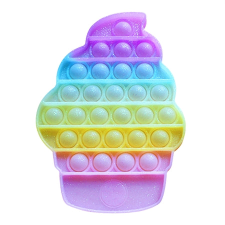 Pop Fidgety - Glitter Ice Cream Cone