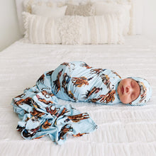 Posh Peanut Infant Swaddle & Beanie Set - Brody