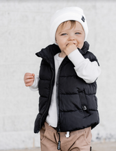 PUFFER VEST - BLACK