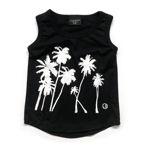 Palm Tree Tank - Black