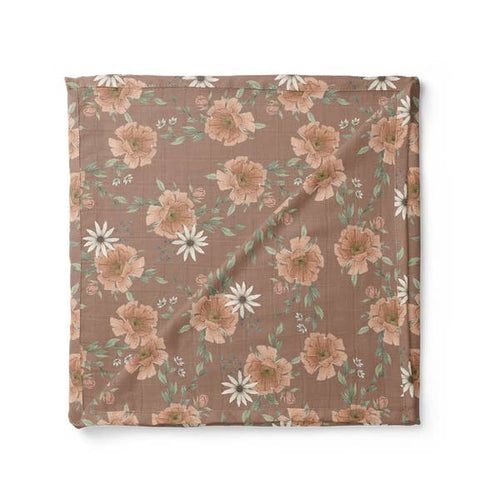 Peony Blooms Swaddle