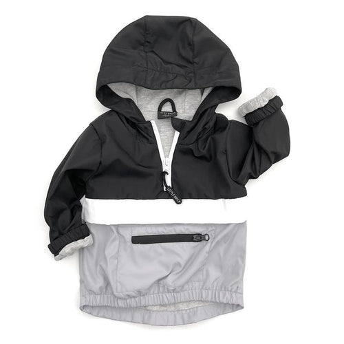 Pullover Windbreaker - Monochrome