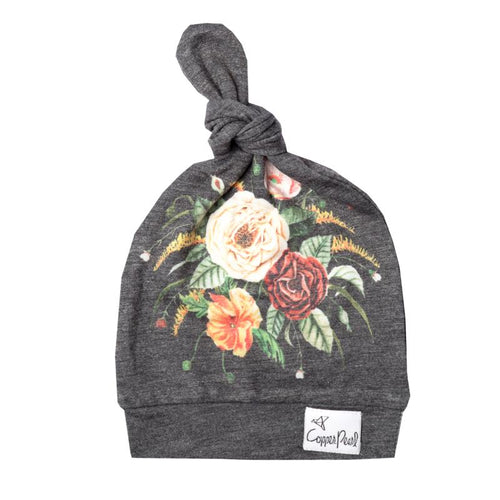 Raven Copper Pearl Top Knot