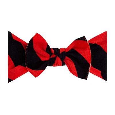 PRINTED KNOT: red/black
