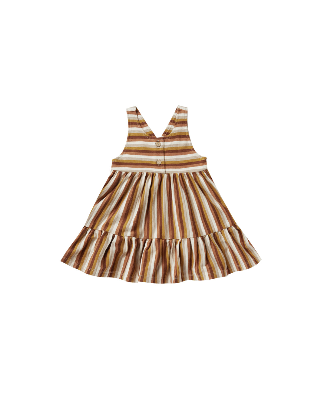 ruby swing dress | multi-stripe