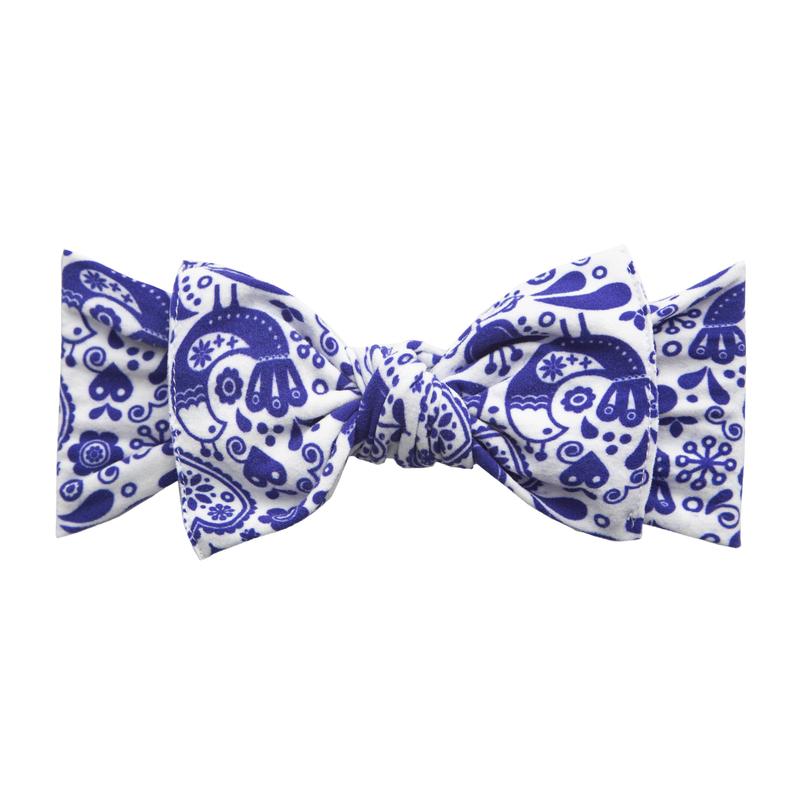 PRINTED KNOT swiss toile