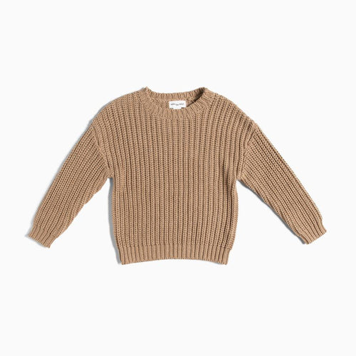 Sand Chunky Knit Sweater