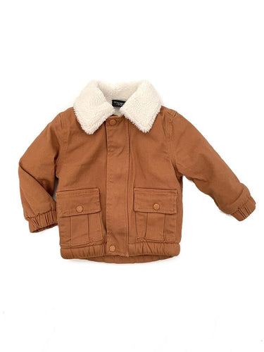 Sherpa Lined Jacket - Camel