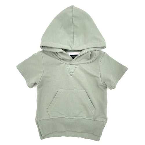 Short Sleeve Hoodie - Fern