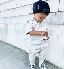 Short Sleeve Hoodie - Frost