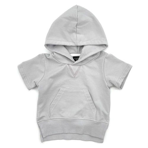 Short Sleeve Hoodie - Frost