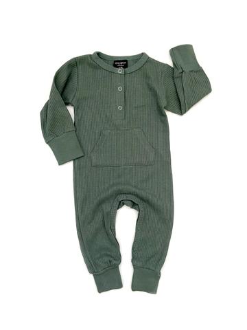 THERMAL ROMPER - FOREST
