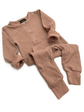 THERMAL ROMPER CINNAMON