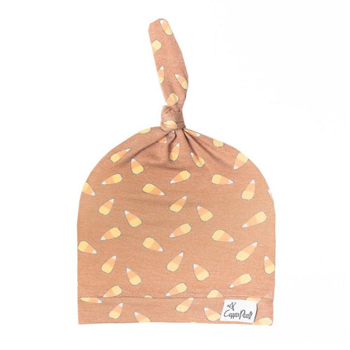 Treat Top Knot Hat -Copper Pearl