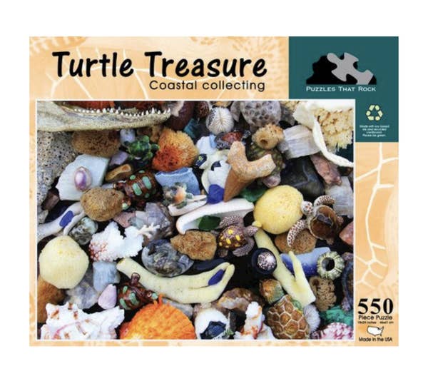 Turtle Treasure Jigsaw Puzzle 550 Piece