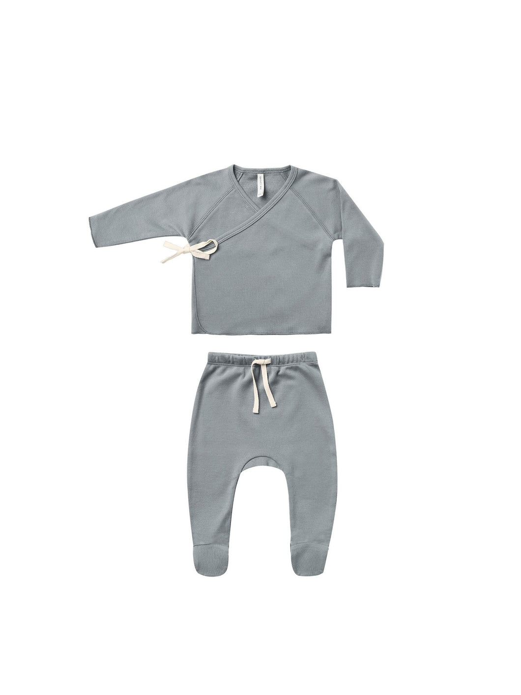 WRAP TOP + PANT SET OCEAN