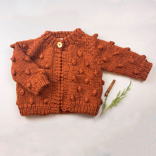 POPCORN SWEATER-Cinnamon
