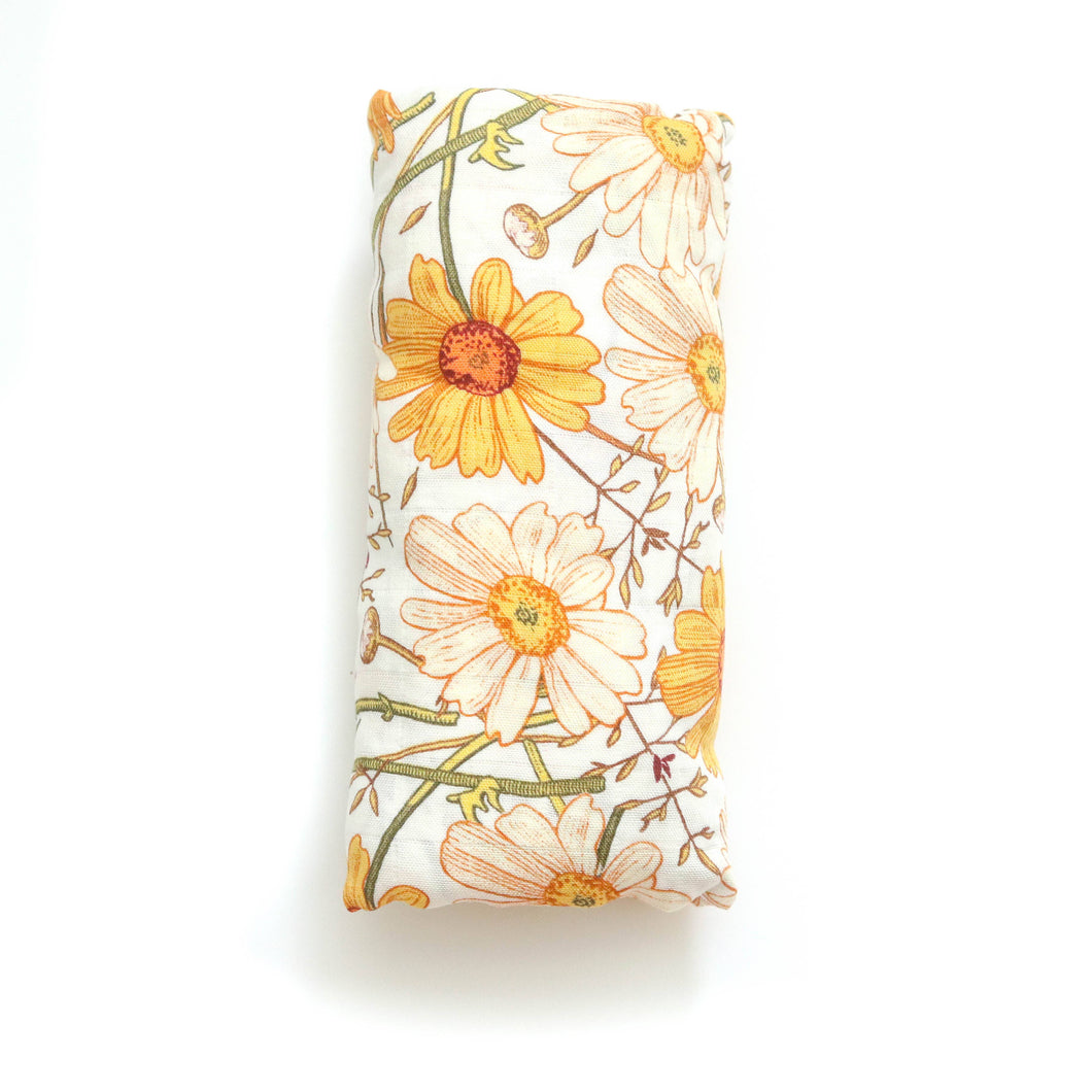 Muslin Swaddle : Fall Floral