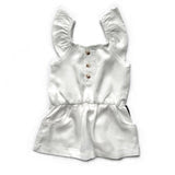 Flutter Dress - White